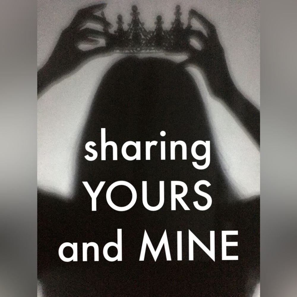 Sharing YOURS & Mine  ♥️  this post to know when I’m doing a live share show